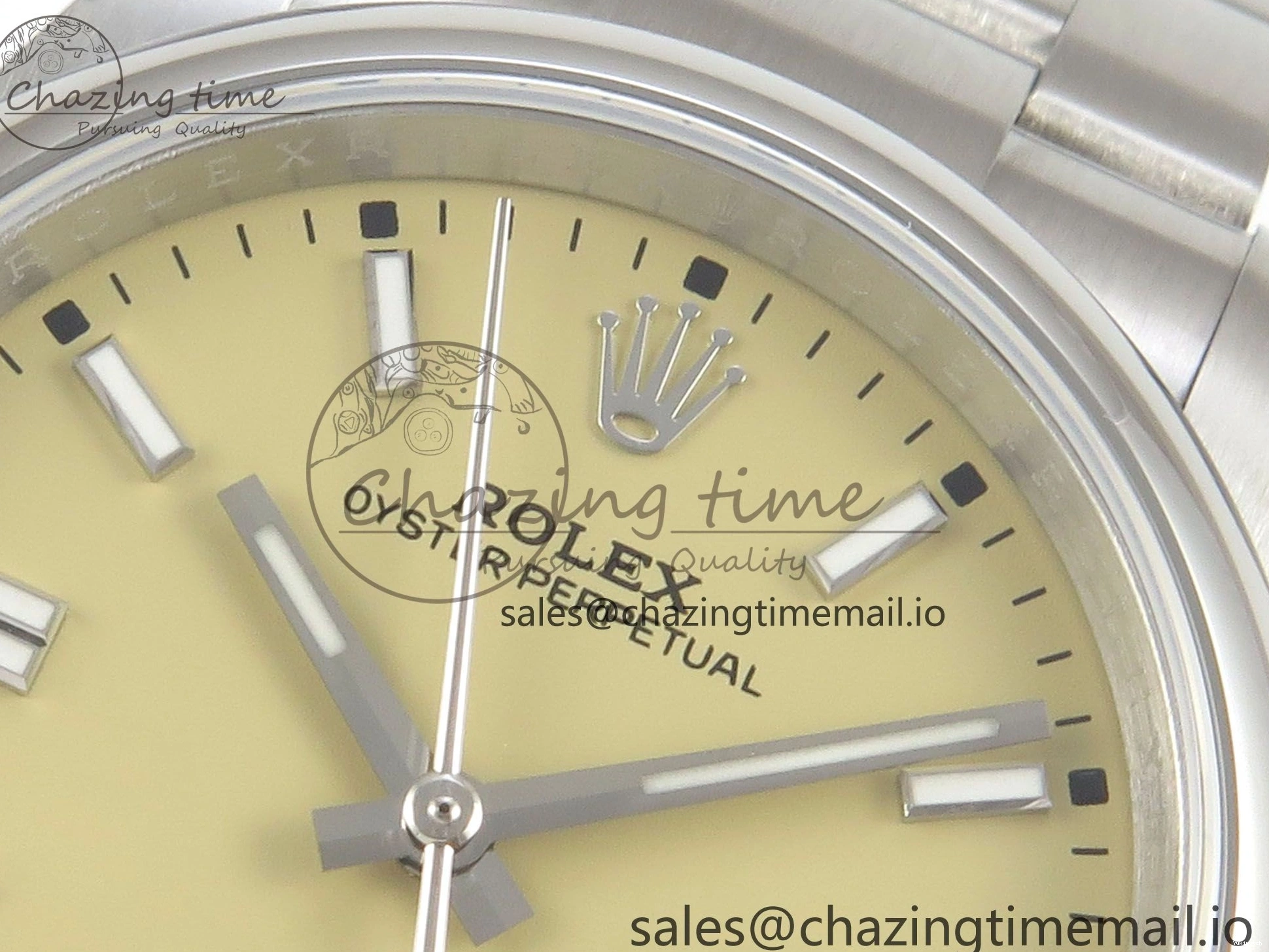 2025 904L Pistachio 36mm Edition KRF Best Beige Perpetual Oyster 126000 A2824 Dial Steel 1:1 0524